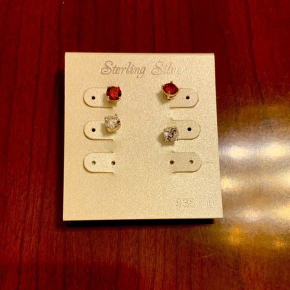 Sterling silver earrings